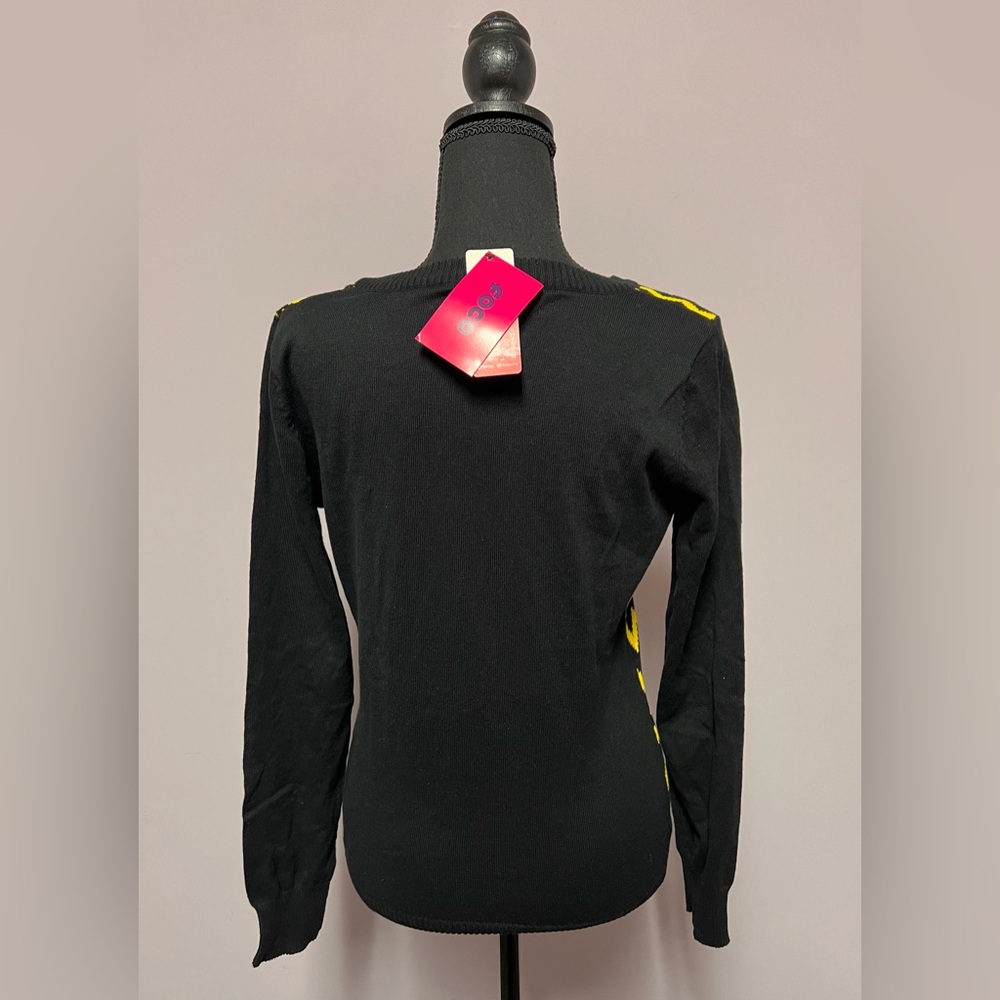 NWT Iowa HAWKEYES Cotton UGLY Christmas SWEATER - Picture 3 of 6